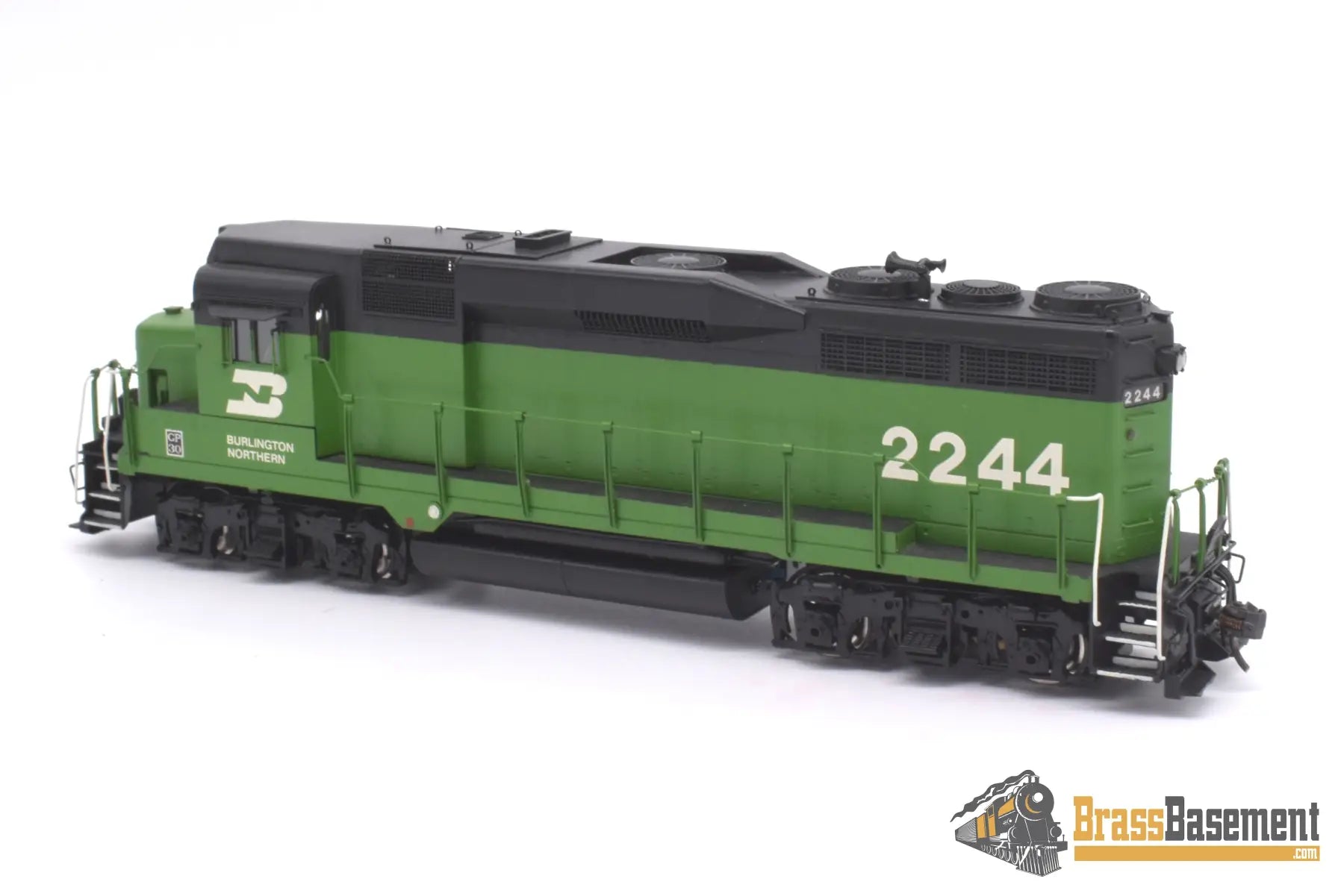 Ho Brass - Cil 2154.1 Burlington Northern Bn Emd Gp30 #2244 Wow! F/P Diesel