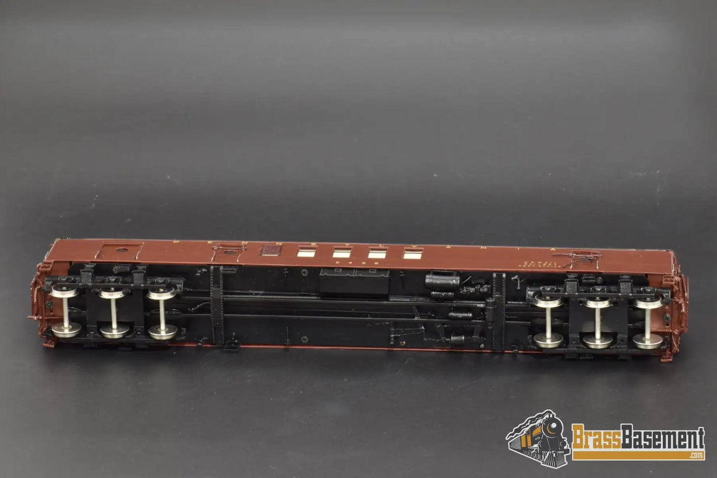 Ho Brass - Cil 2169.1 Prr Bm70M Baggage Mail Futura Lettering Passenger