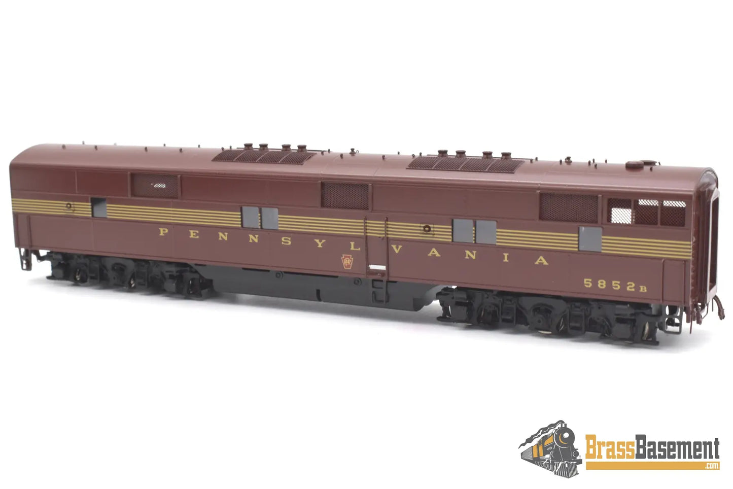 Ho Brass - Cil 2196.1 Prr Pennsylvania E7A & E7B Tuscan 5 - Stripe Mint Diesel