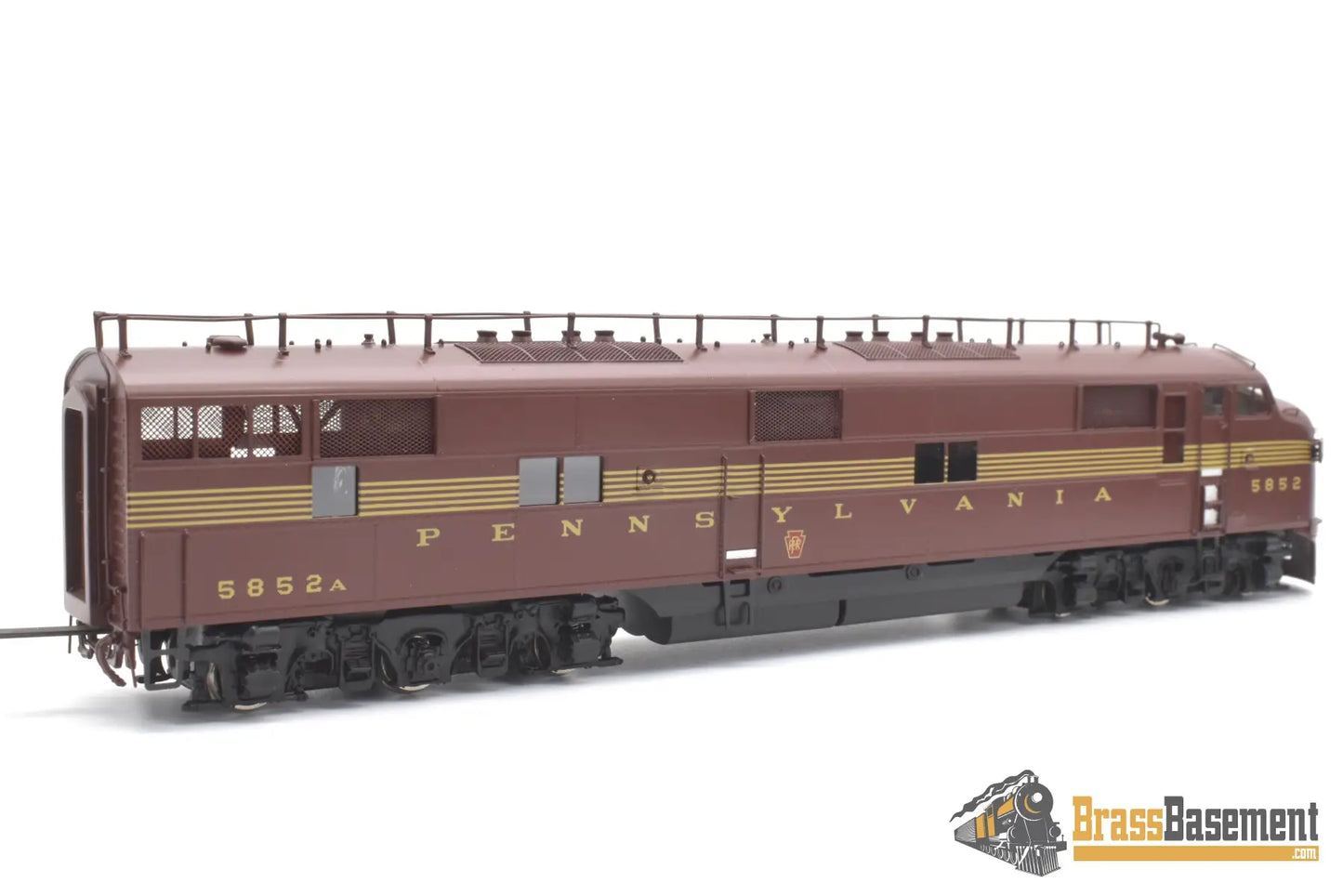 Ho Brass - Cil 2196.1 Prr Pennsylvania E7A & E7B Tuscan 5 - Stripe Mint Diesel