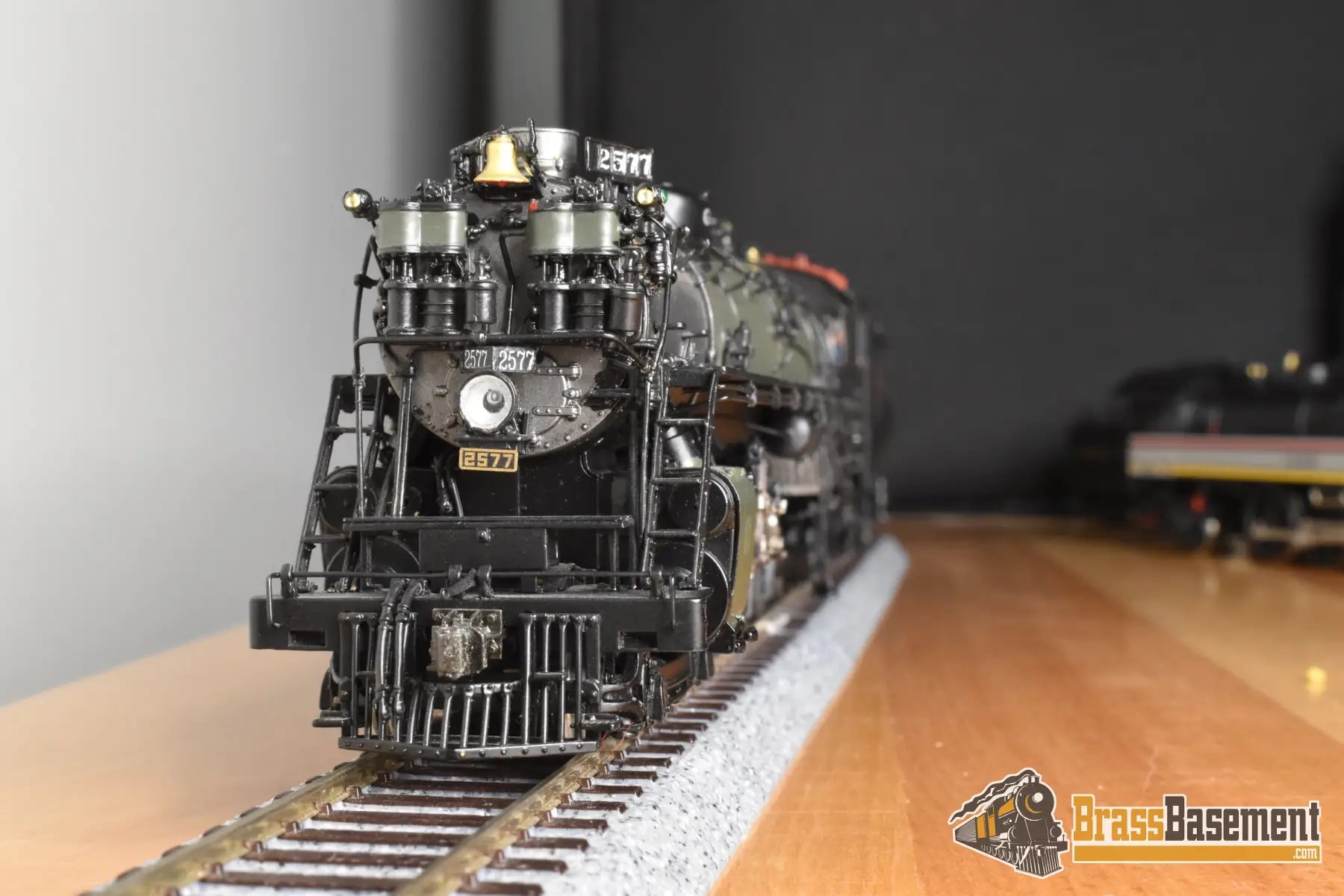 HO Brass - CIL 2202.1 Great Northern GN S-2 4-8-4 #2577 Glacier Park VESTIBULE Cab - Samhongsa Steam