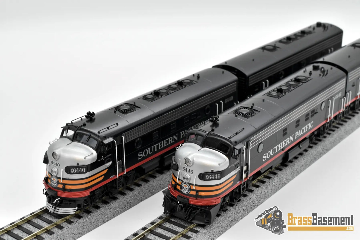 Ho Brass - Cil 2285.1 Sp Southern Pacific Fp7 A And F7 Abb Black Widow F/P Excellent Diesel