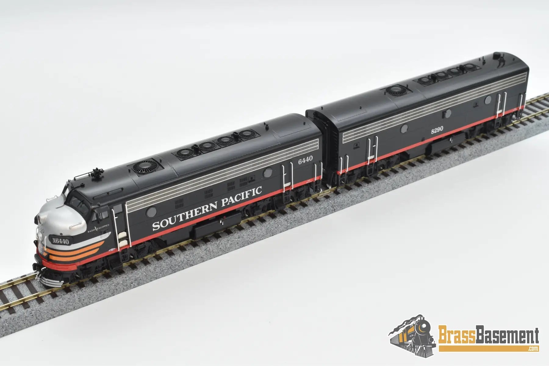 Ho Brass - Cil 2285.1 Sp Southern Pacific Fp7 A And F7 Abb Black Widow F/P Excellent Diesel