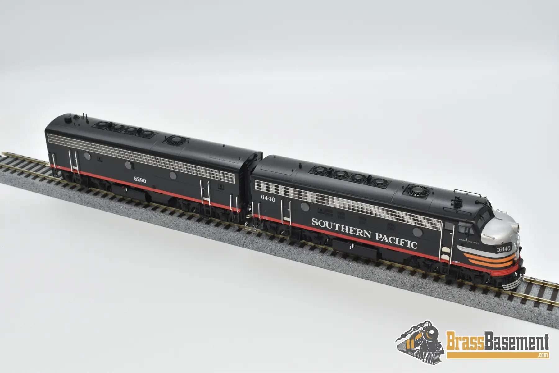 Ho Brass - Cil 2285.1 Sp Southern Pacific Fp7 A And F7 Abb Black Widow F/P Excellent Diesel