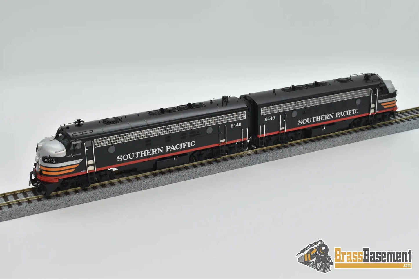 Ho Brass - Cil 2285.1 Sp Southern Pacific Fp7 A And F7 Abb Black Widow F/P Excellent Diesel