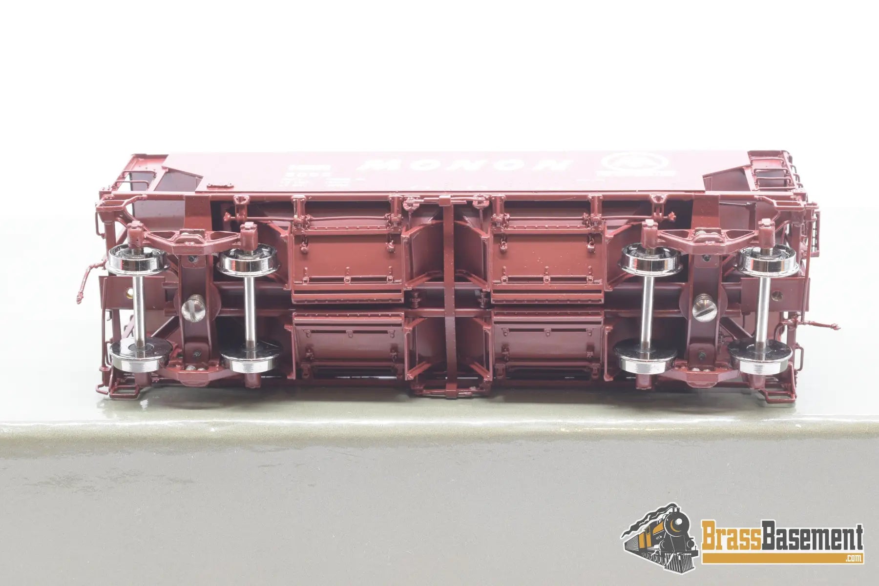 Ho Brass - Cil 2390.1 Monon Ballast Hopper Hk - 50 - 4 Factory Paint Freight