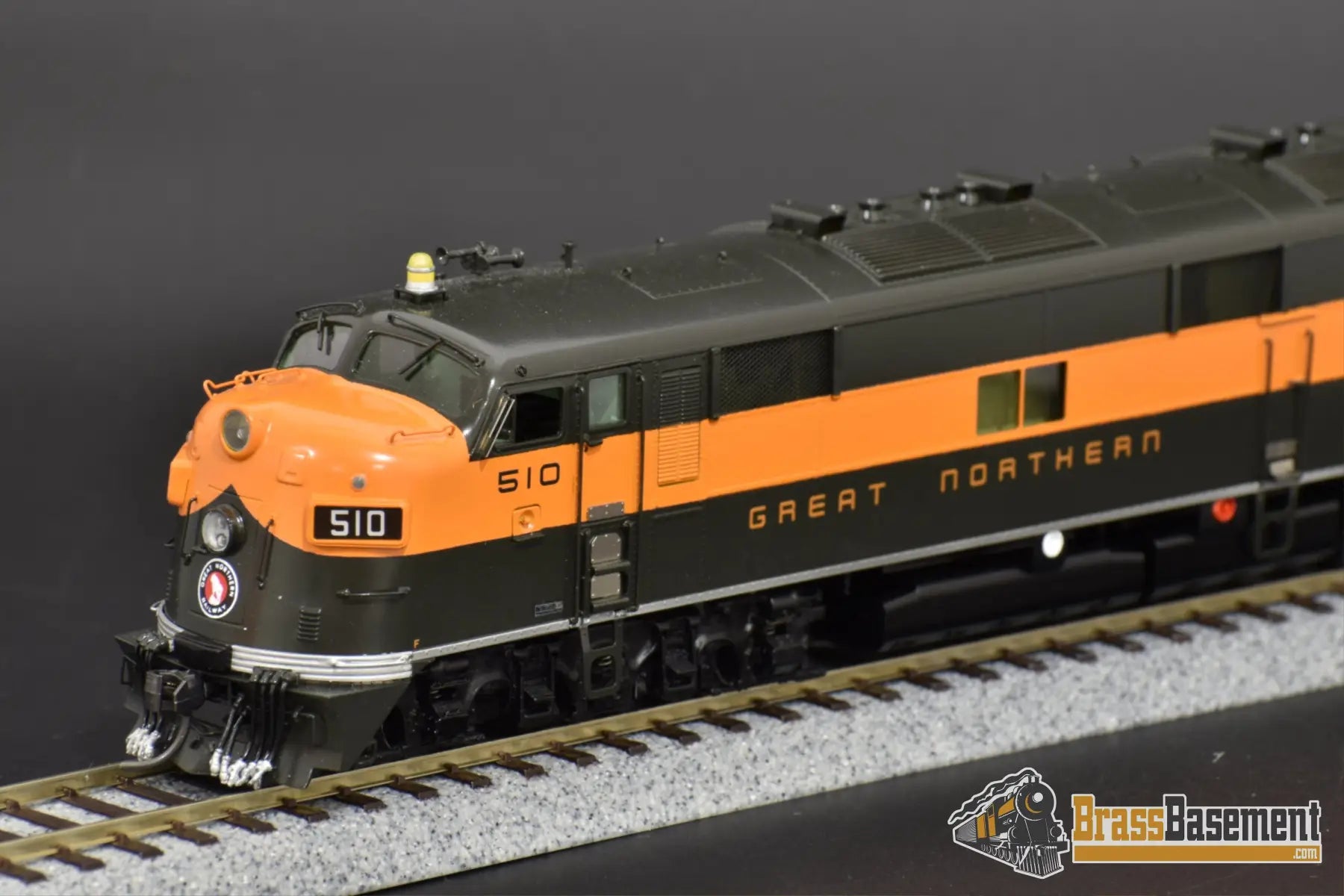 Ho Brass - Cil 2441.1 Great Northern Gn E7 Aa Set Simplified Paint Scheme Mint Diesel