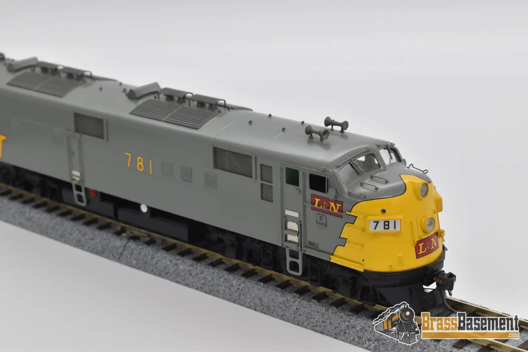 Ho Brass - Cil 2444.1 Louisville & Nashville L&N E7 Aa Set 1960S Gray And Yellow Diesel
