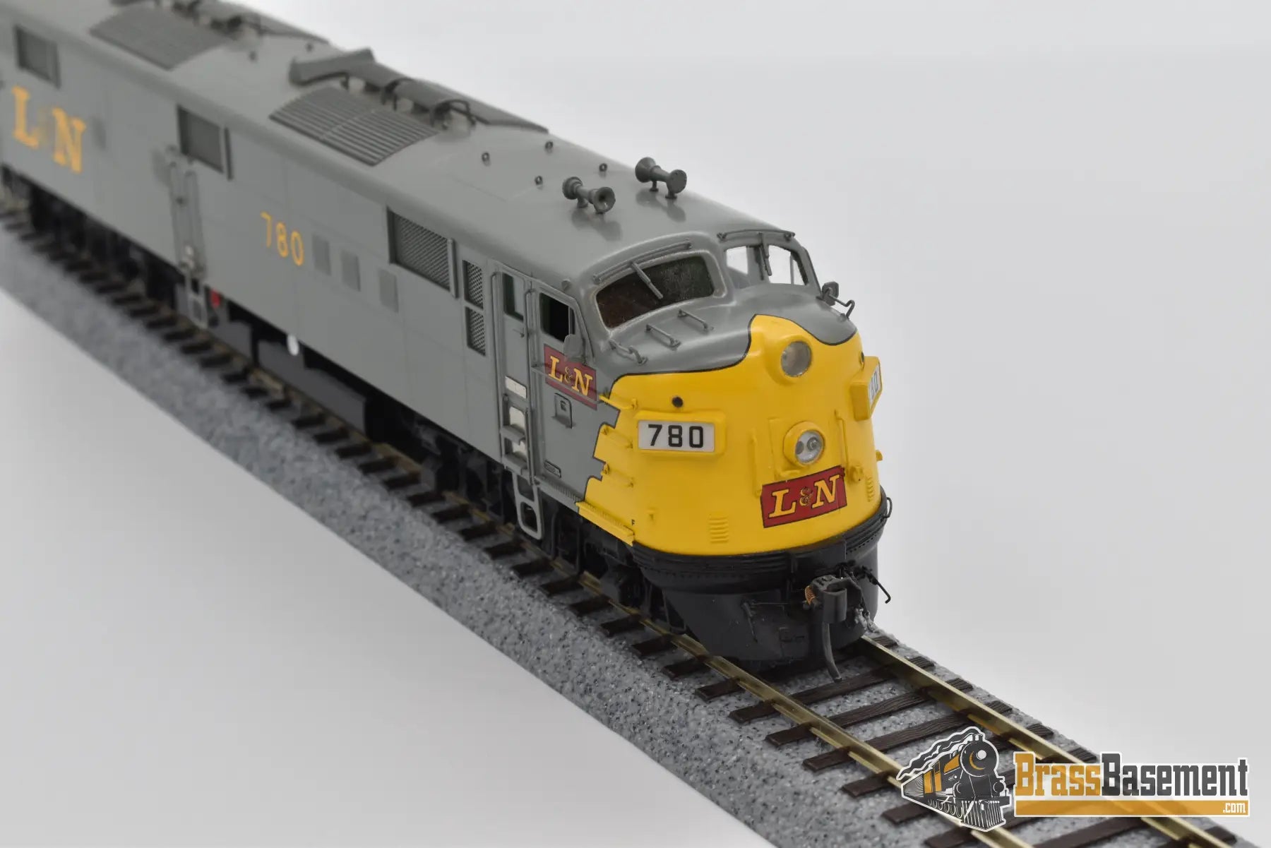 Ho Brass - Cil 2444.1 Louisville & Nashville L&N E7 Aa Set 1960S Gray And Yellow Diesel