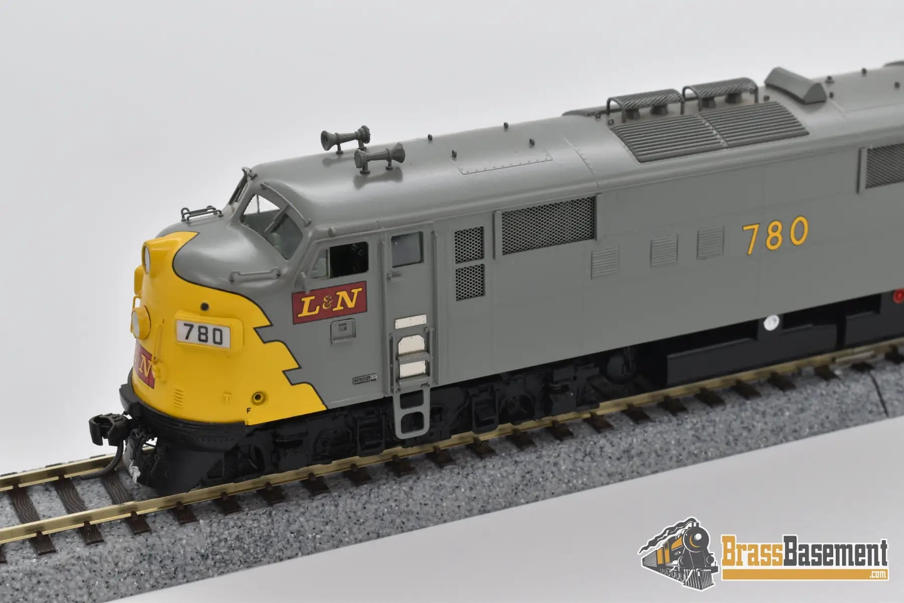 Ho Brass - Cil 2444.1 Louisville & Nashville L&N E7 Aa Set 1960S Gray And Yellow Diesel