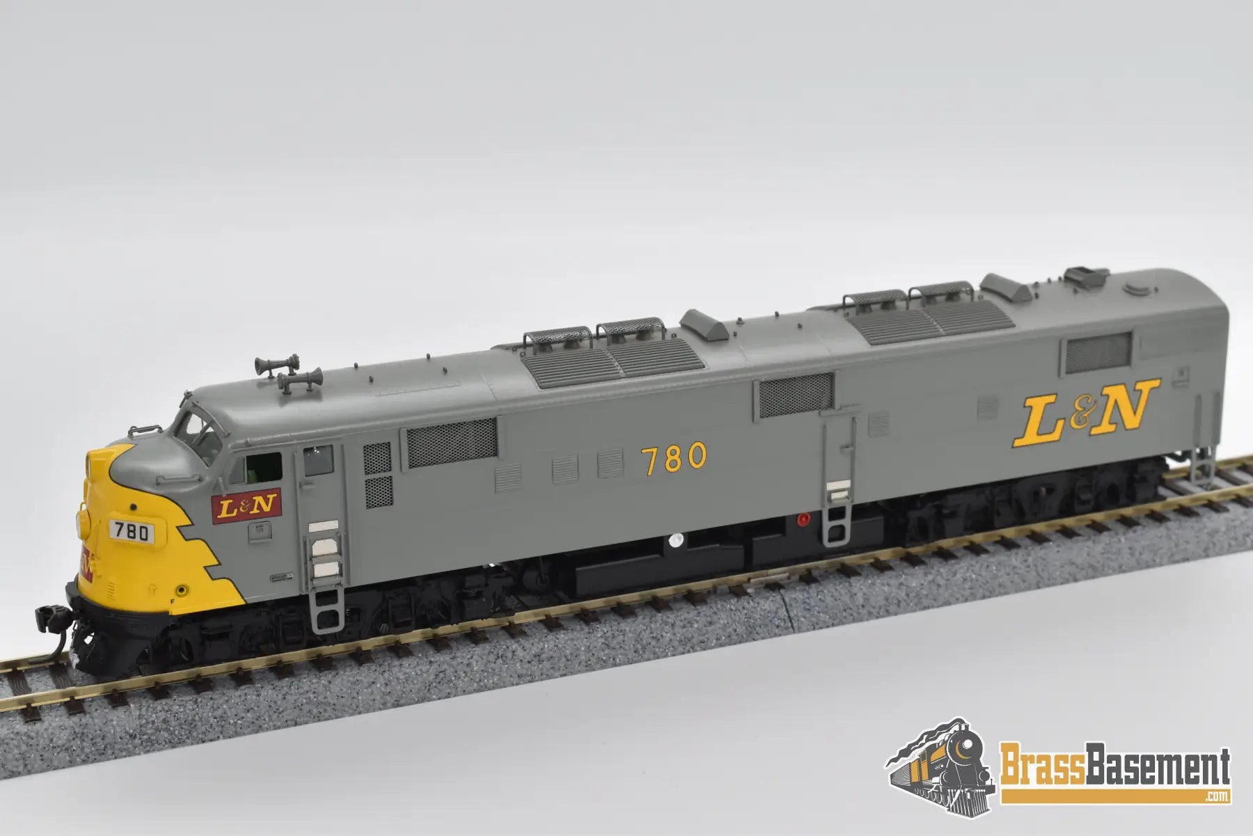 Ho Brass - Cil 2444.1 Louisville & Nashville L&N E7 Aa Set 1960S Gray And Yellow Diesel