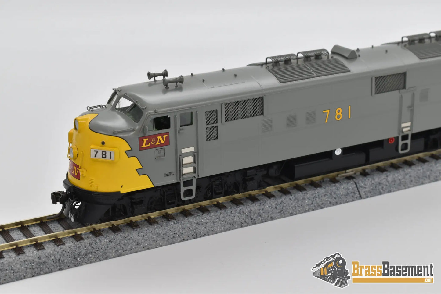Ho Brass - Cil 2444.1 Louisville & Nashville L&N E7 Aa Set 1960S Gray And Yellow Diesel