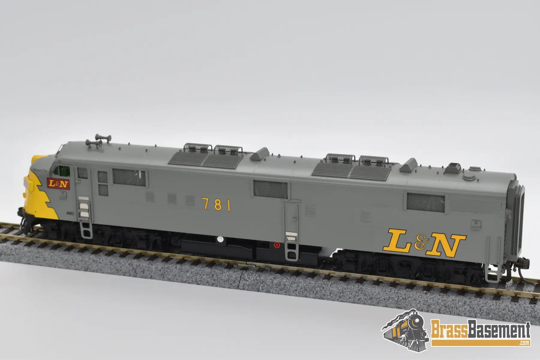 Ho Brass - Cil 2444.1 Louisville & Nashville L&N E7 Aa Set 1960S Gray And Yellow Diesel