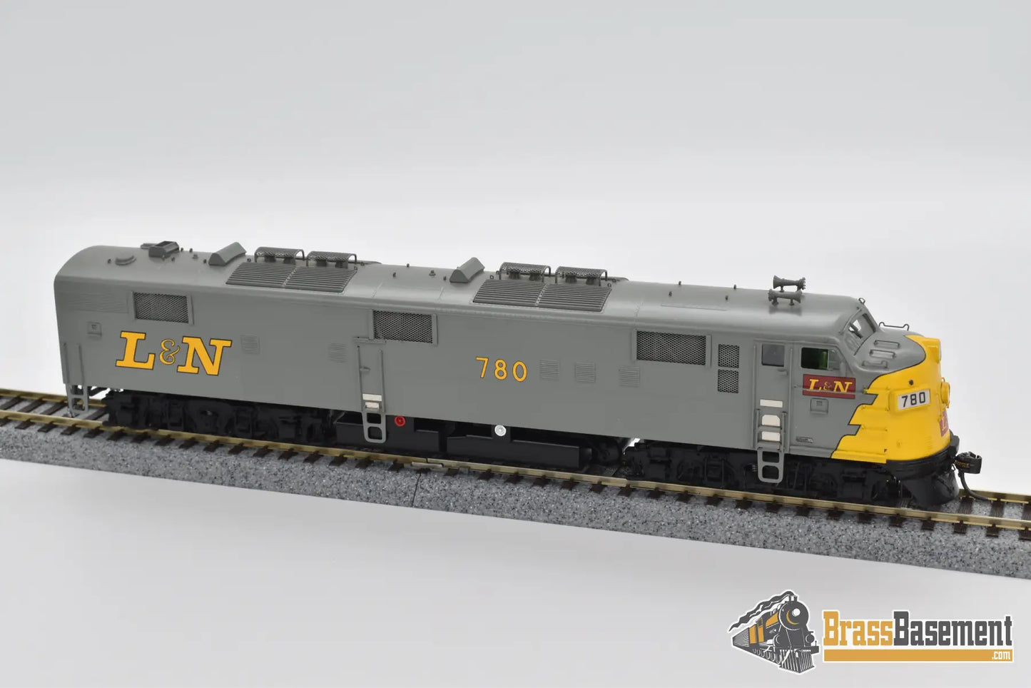 Ho Brass - Cil 2444.1 Louisville & Nashville L&N E7 Aa Set 1960S Gray And Yellow Diesel