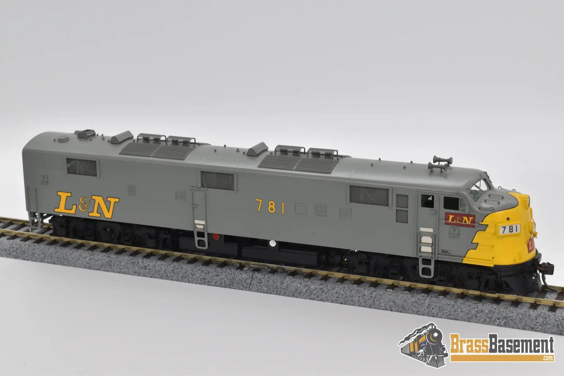 Ho Brass - Cil 2444.1 Louisville & Nashville L&N E7 Aa Set 1960S Gray And Yellow Diesel