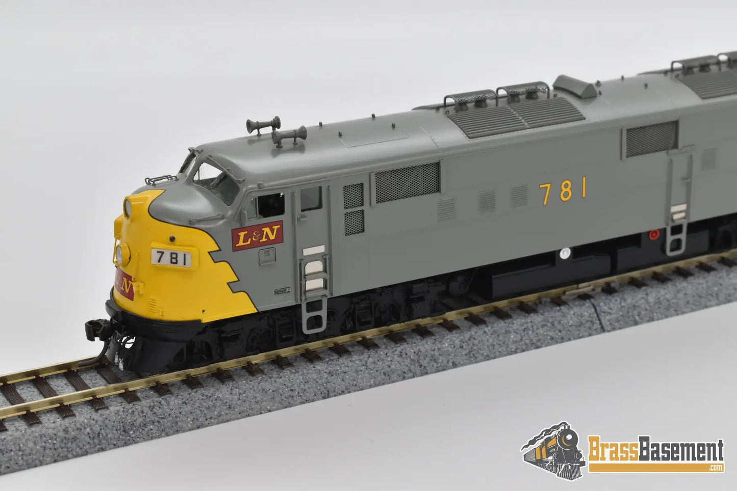 Ho Brass - Cil 2444.1 Louisville & Nashville L&N E7 Aa Set 1960S Gray And Yellow Diesel