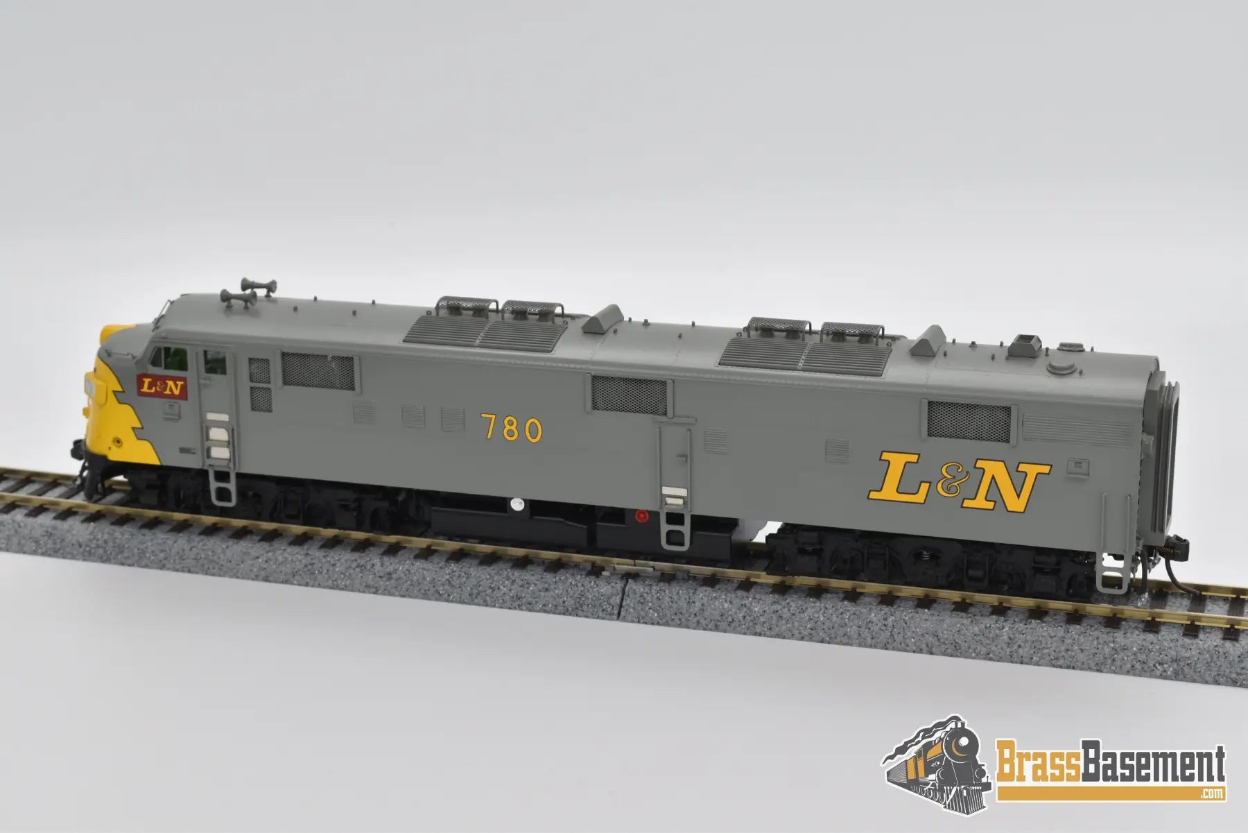 Ho Brass - Cil 2444.1 Louisville & Nashville L&N E7 Aa Set 1960S Gray And Yellow Diesel