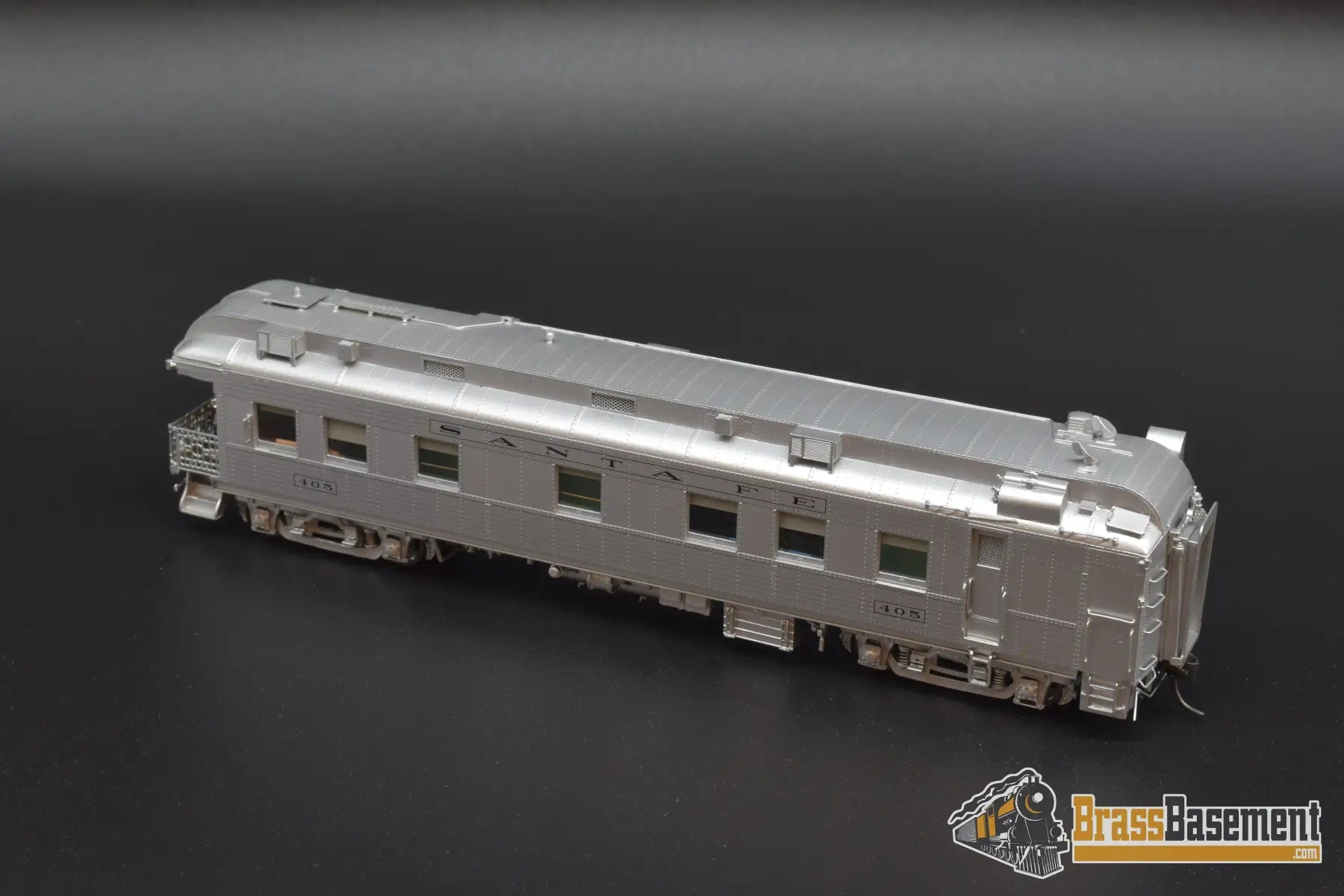 Ho Brass - Coach Yard 0488.15 Atsf New Mexico Division Superintendents Car #405 Factory Painted