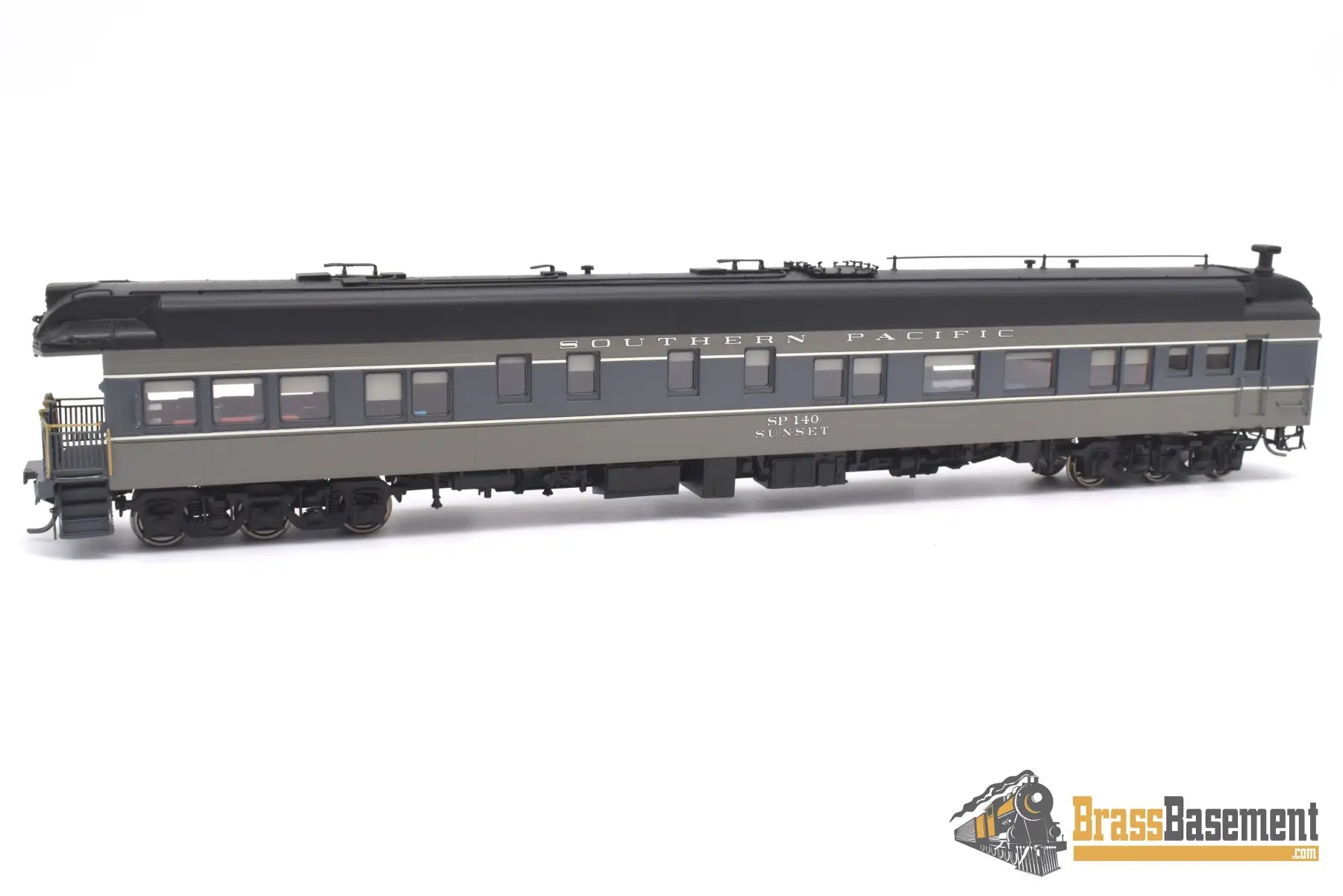Ho Brass - Coach Yard 0976.1 Southern Pacific Sp Business Car ’Sunset’ #140 F/P 1950S Era Passenger