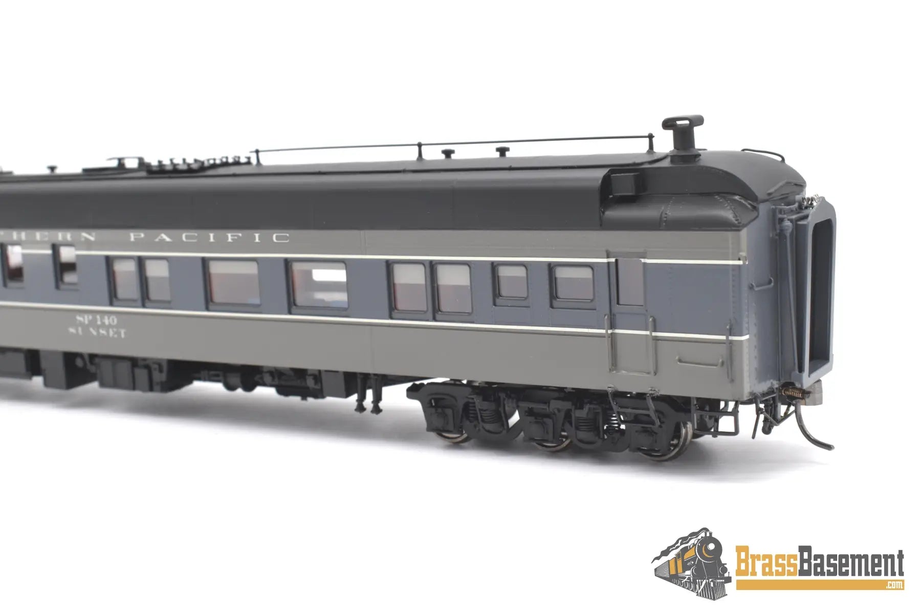 Ho Brass - Coach Yard 0976.1 Southern Pacific Sp Business Car ’Sunset’ #140 F/P 1950S Era Passenger