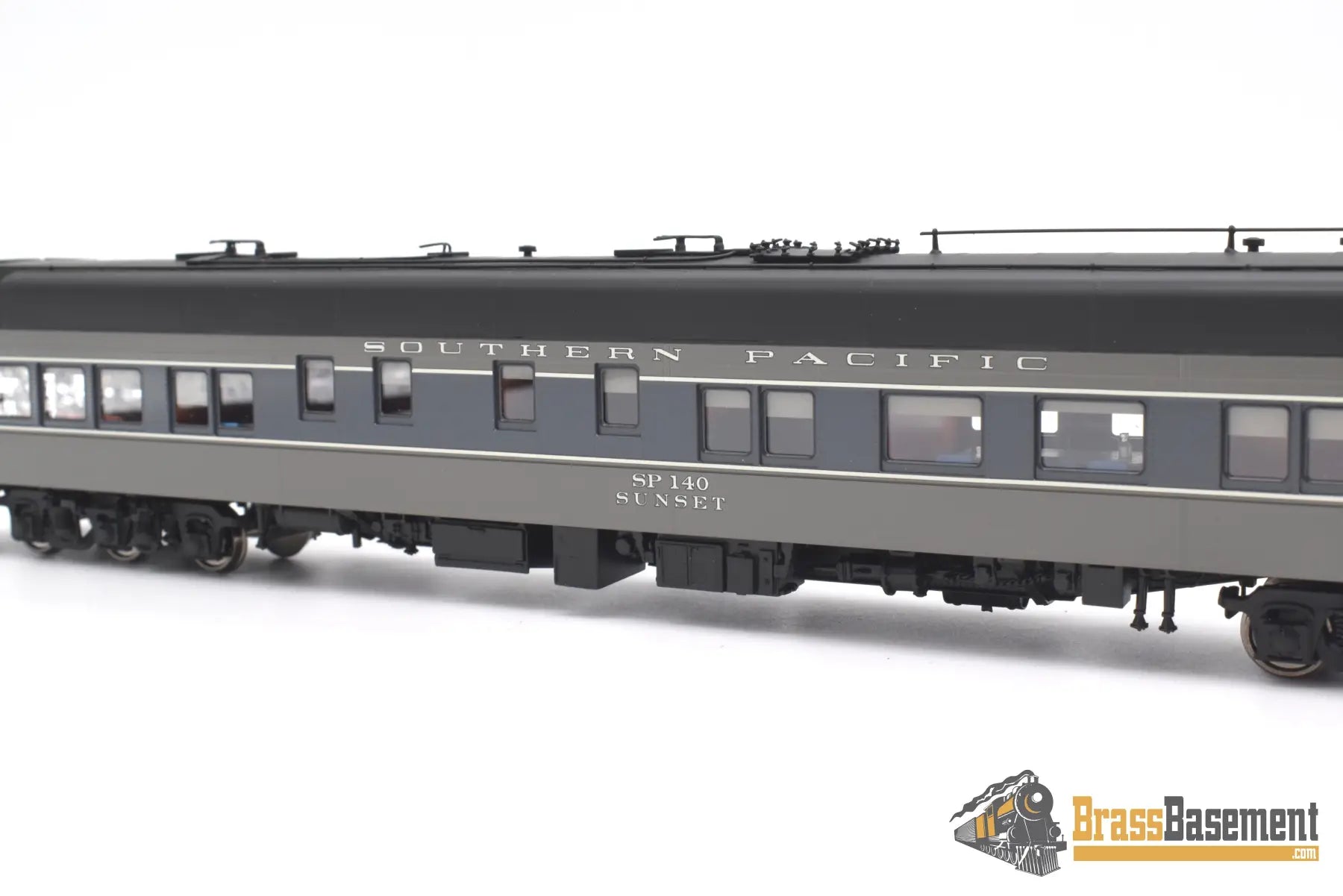 Ho Brass - Coach Yard 0976.1 Southern Pacific Sp Business Car ’Sunset’ #140 F/P 1950S Era Passenger