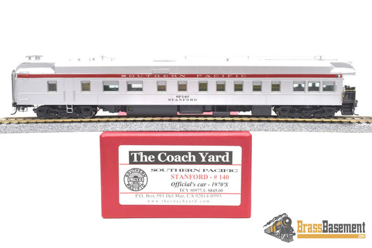 Ho Brass - Coach Yard 0977.1 Southern Pacific Sp Business Car ’Stanford’ #140 F/P Passenger