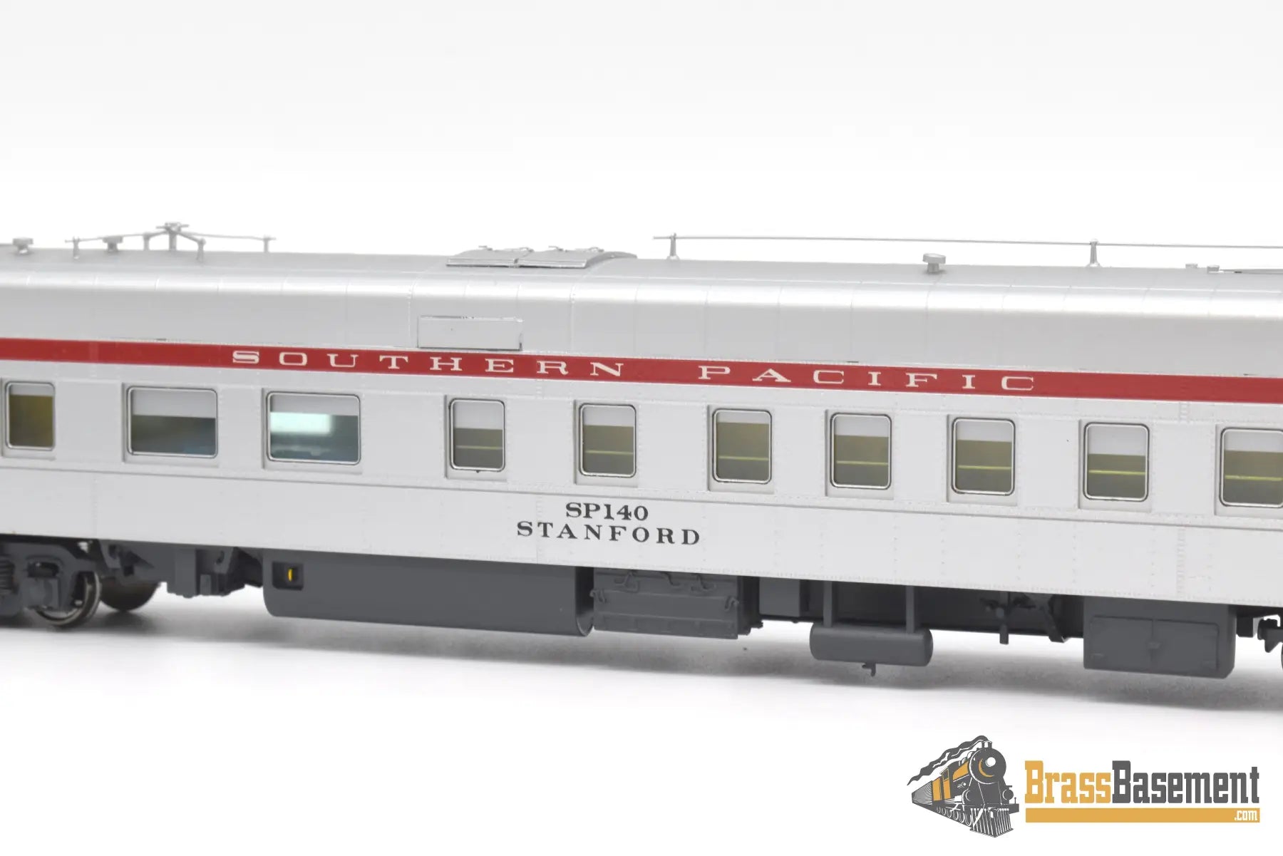 Ho Brass - Coach Yard 0977.1 Southern Pacific Sp Business Car ’Stanford’ #140 F/P Rare Passenger