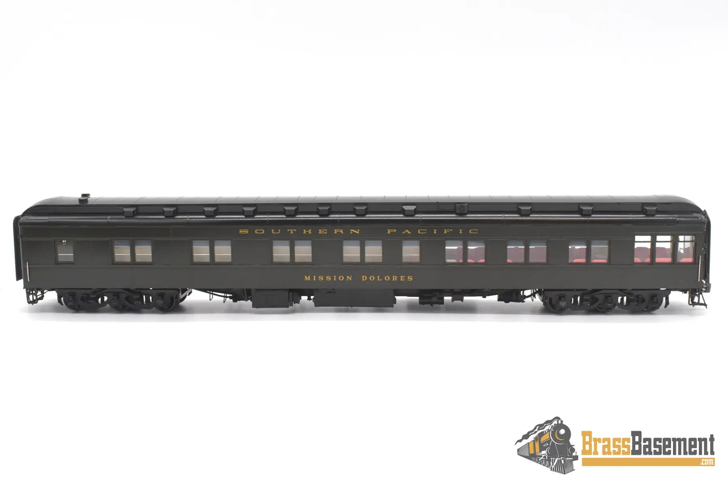 Ho Brass - Coach Yard 1181 Southern Pacific Sp ’Mission Delores’ 6 - 2 Lounge Sunroom