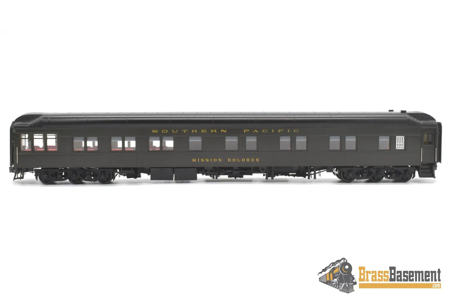 Ho Brass - Coach Yard 1181 Southern Pacific Sp ’Mission Delores’ 6 - 2 Lounge Sunroom