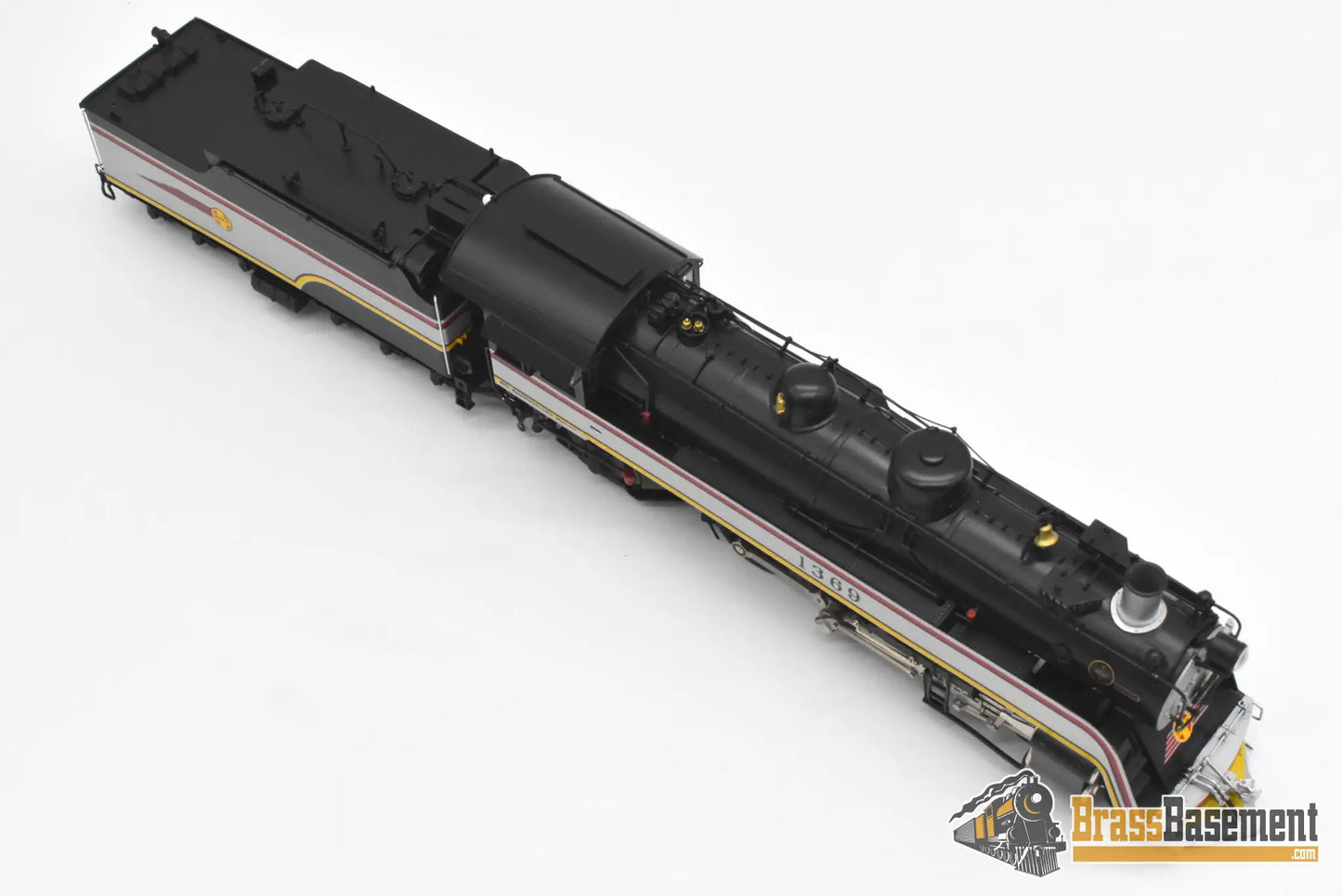 HO Brass - Coach Yard 1199.1.1 Santa Fe ATSF 4-6-2 Valley Flyer #1369 - Mint Steam
