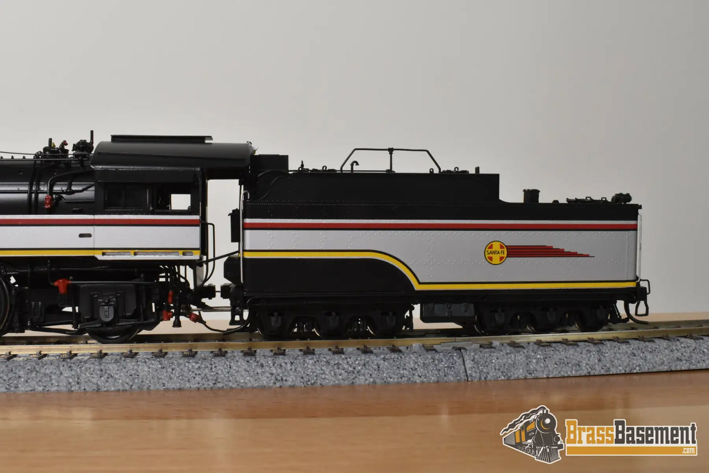 HO Brass - Coach Yard 1199.1.1 Santa Fe ATSF 4-6-2 Valley Flyer #1369 - Mint Steam