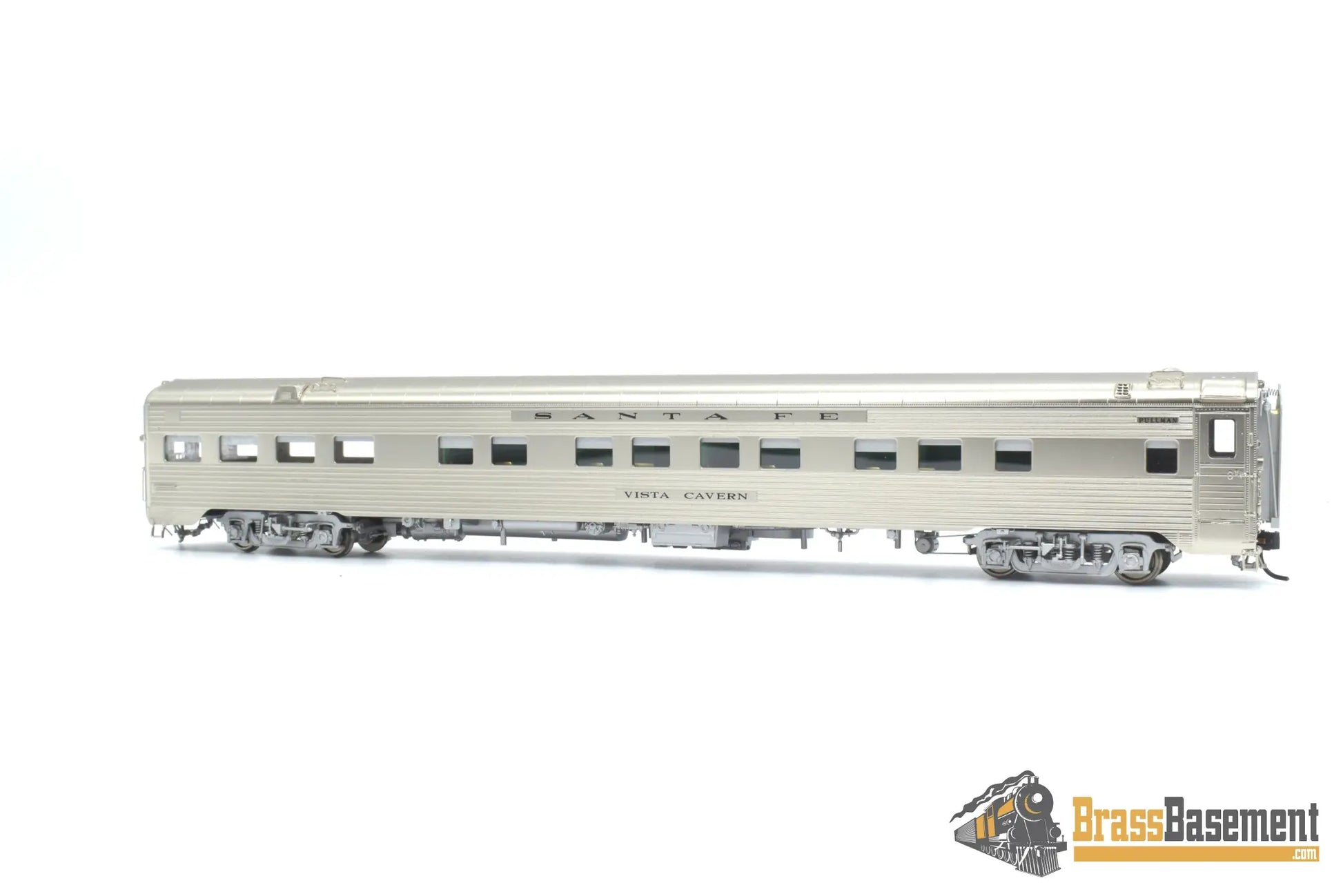 Ho Brass - Coach Yard 1228.2 Atsf Santa Fe ‘Vista Cavern’ 4 - 1 Lounge Rebuilt 1960 For