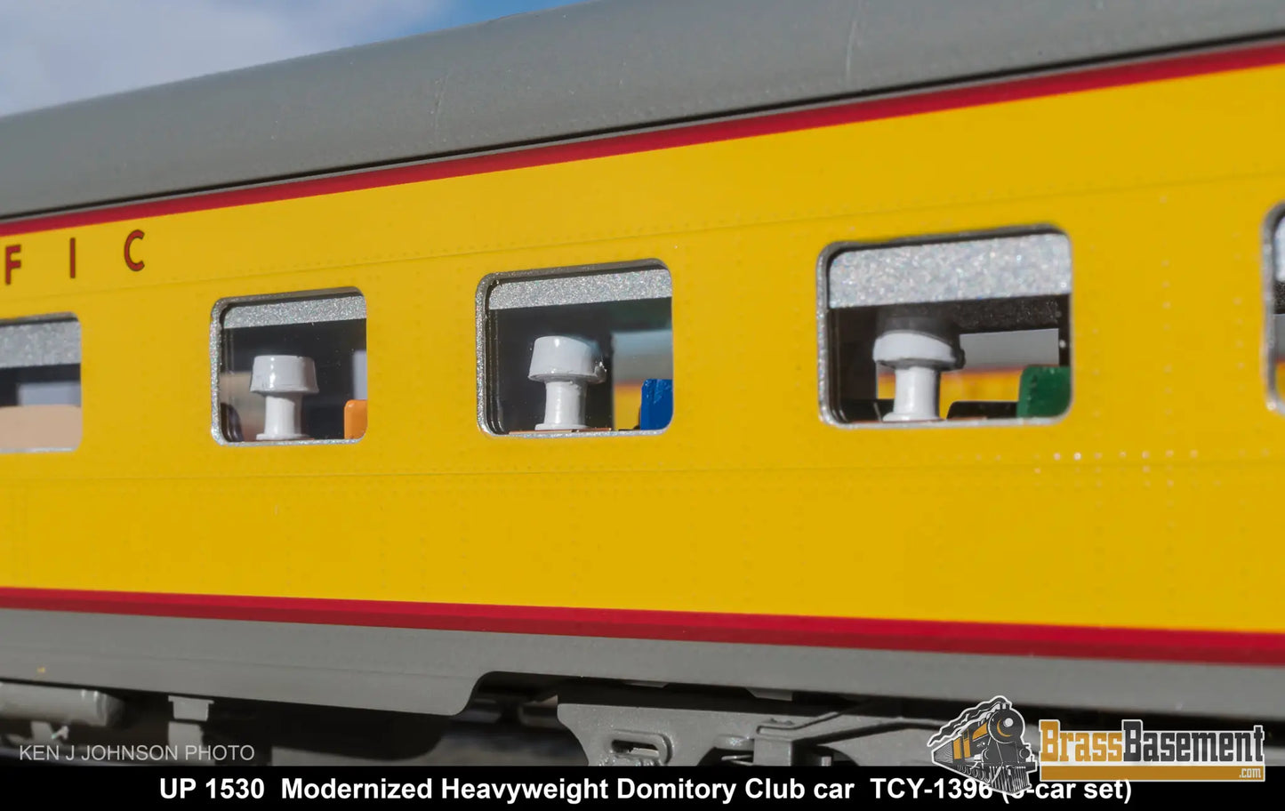 HO Brass - Coach Yard 1396 The Union Pacific ’Portland Rose’ Train - Overland Paint! 8 Cars Brand NEW Passenger
