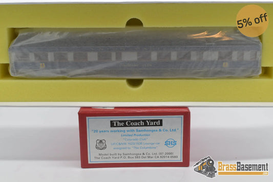 Ho Brass - Coach Yard 20 Years Of Samhongsa Union Pacific ‘Colorado Club’ Solarium Lounge