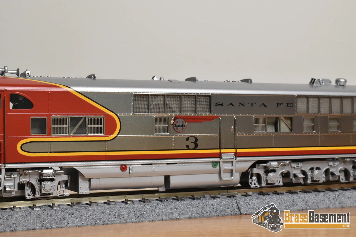 HO Brass - Coach Yard 2003 Santa Fe ATSF E1a Diesel #3 - Spectacular Dual Headlights - Diesel