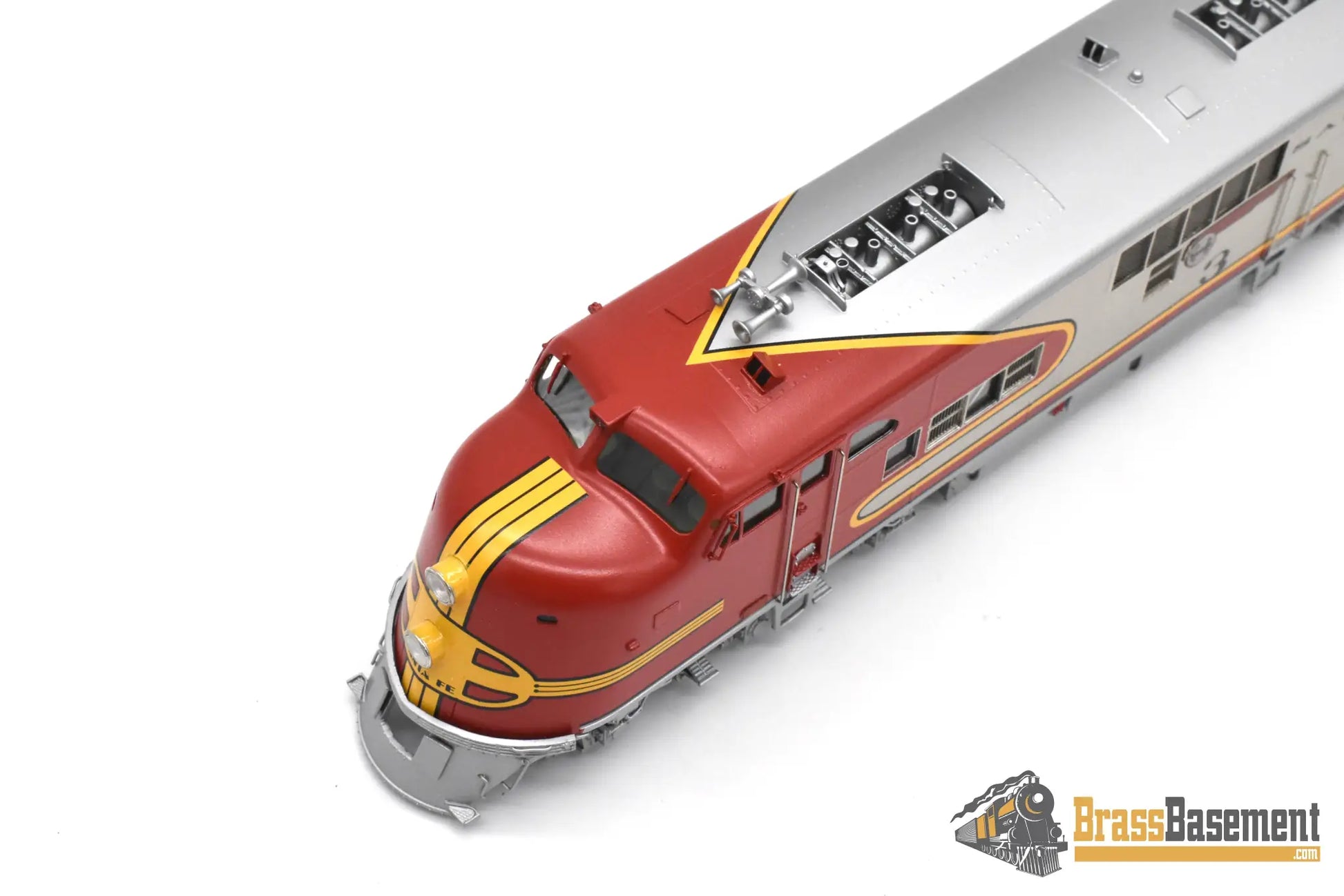 HO Brass - Coach Yard 2003 Santa Fe ATSF E1a Diesel #3 - Spectacular Dual Headlights - Diesel