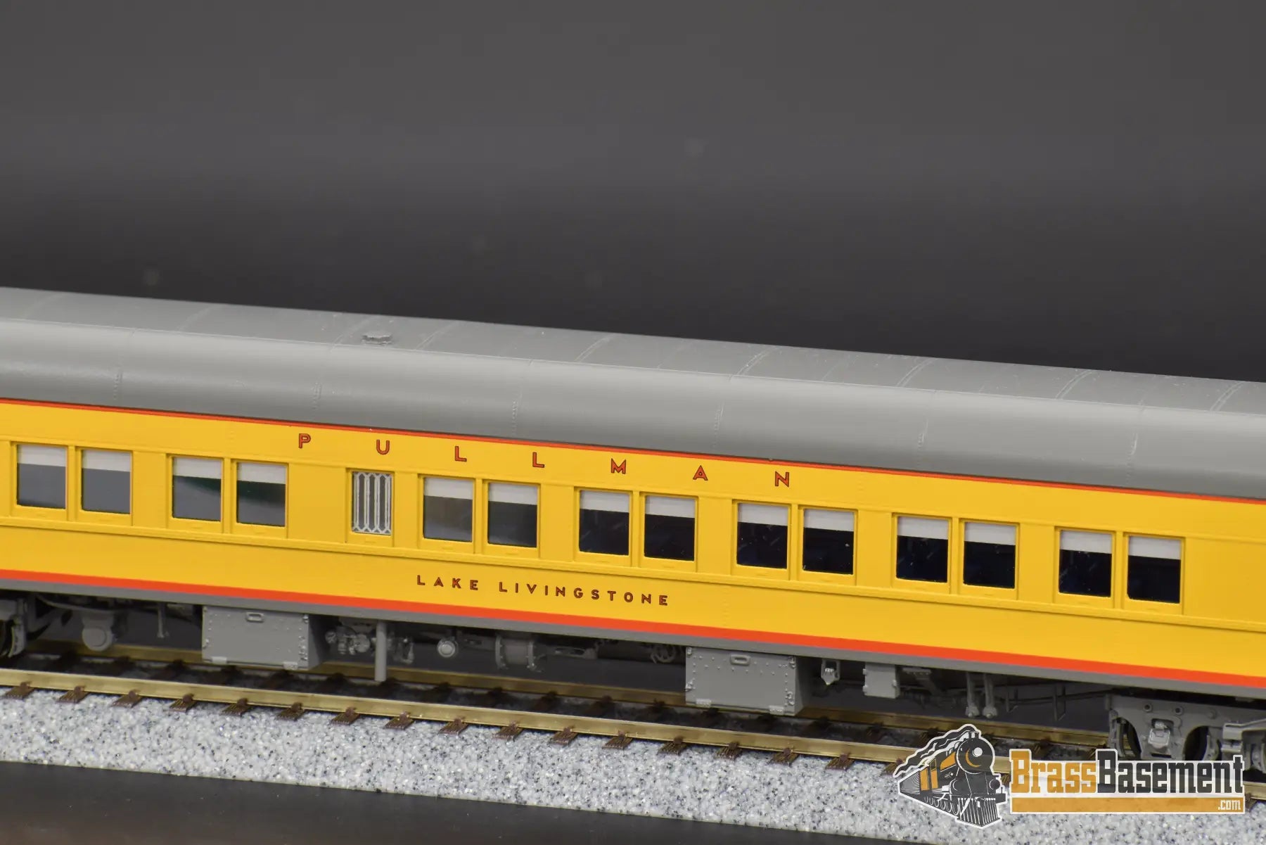 Ho Brass - Coach Yard Union Pacific Up Pullman 10 - 1 - 2 Heavyweight ’Lake Livingstone’ Mint
