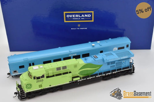 Ho Brass Con - Omi #Aj - 2010 - 1 Ge Hybrid Evolution And Test Car Demo Set Fp Diesel