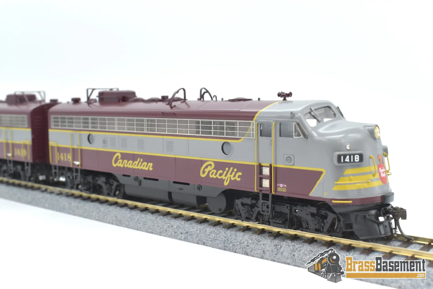 Ho Brass - Div Canadian Pacific Fp7 Aa Set Script Lettering Dcc Equipped Diesel