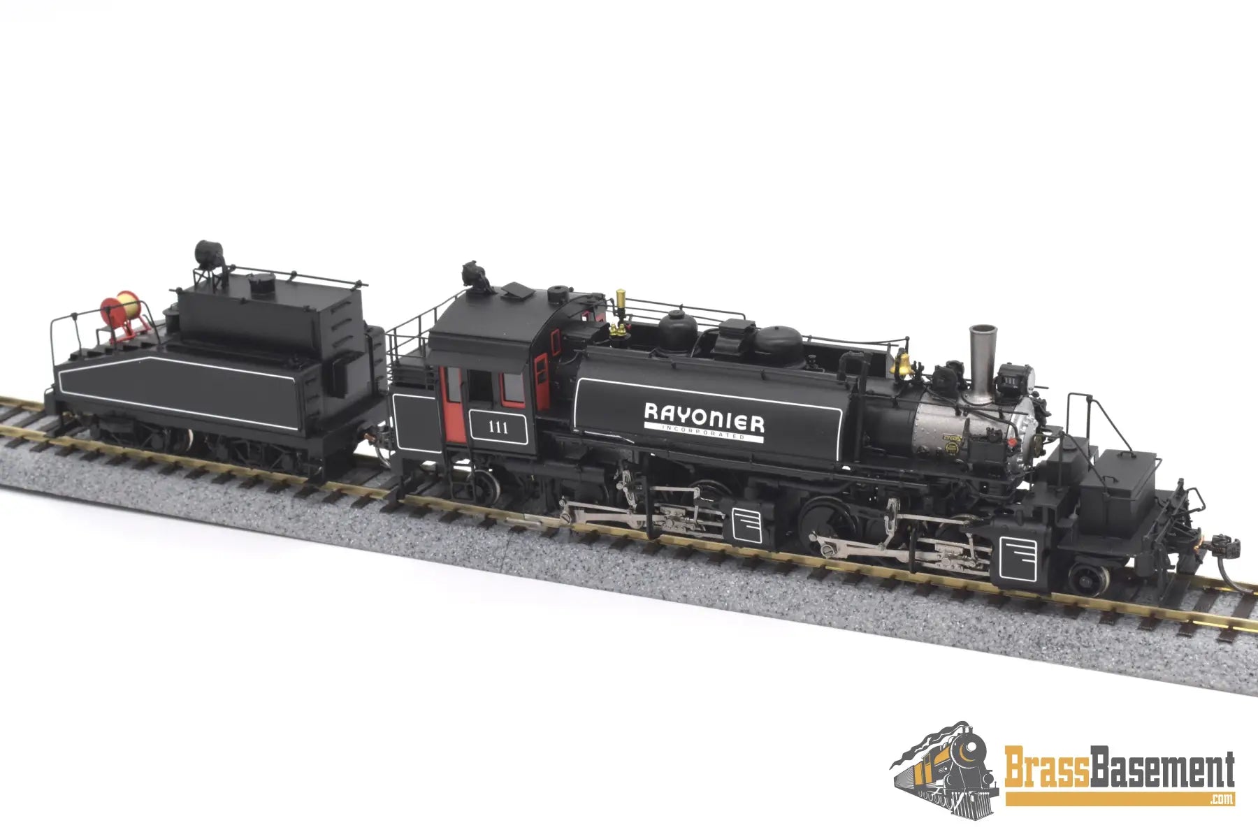 Ho Brass - Div Dp - 4405.111 Rayonier Incorporated 2 - 6 - 6 - 2T #111 W/ Sloped Back Tender F/P