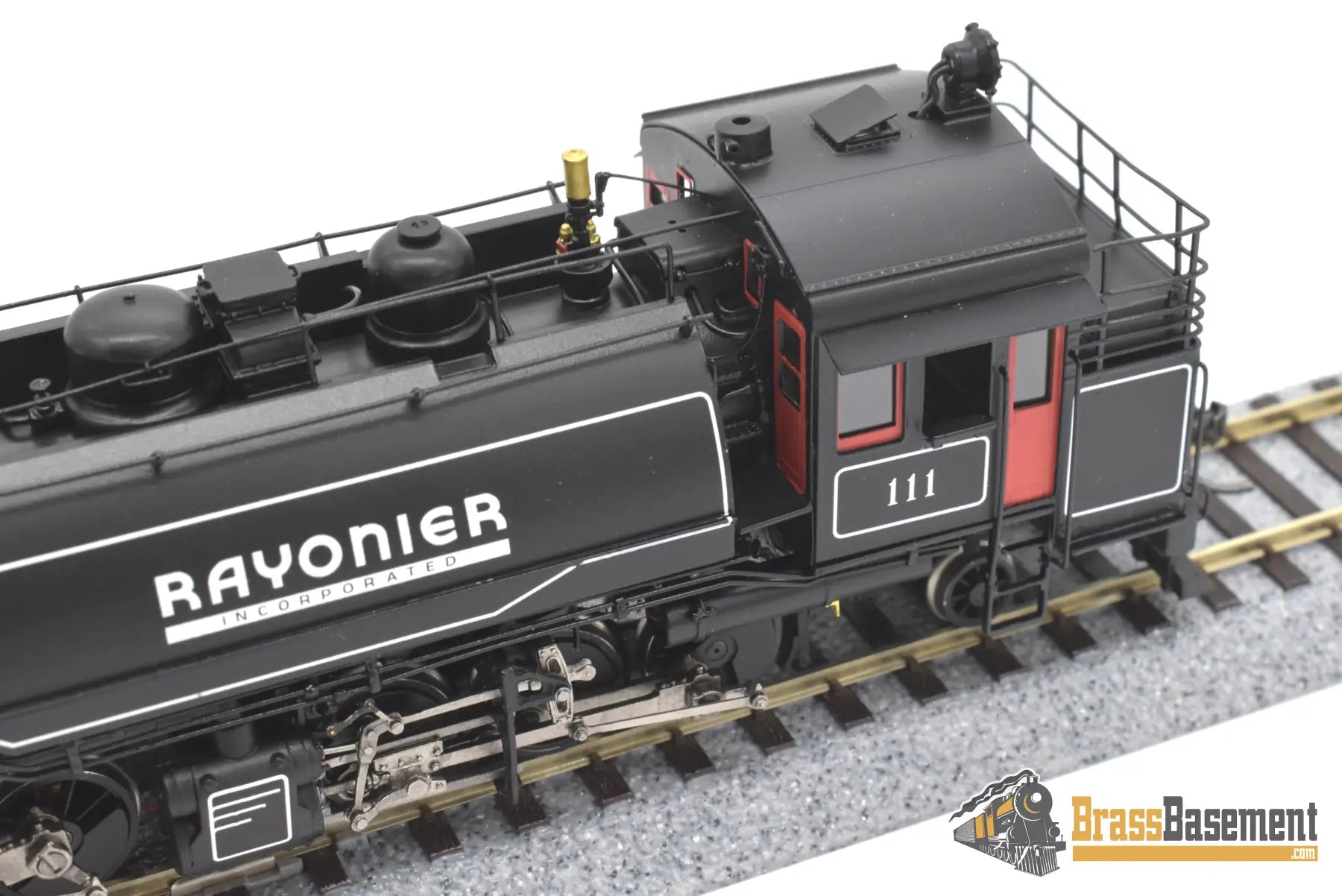 Ho Brass - Div Dp - 4405.111 Rayonier Incorporated 2 - 6 - 6 - 2T #111 W/ Sloped Back Tender F/P