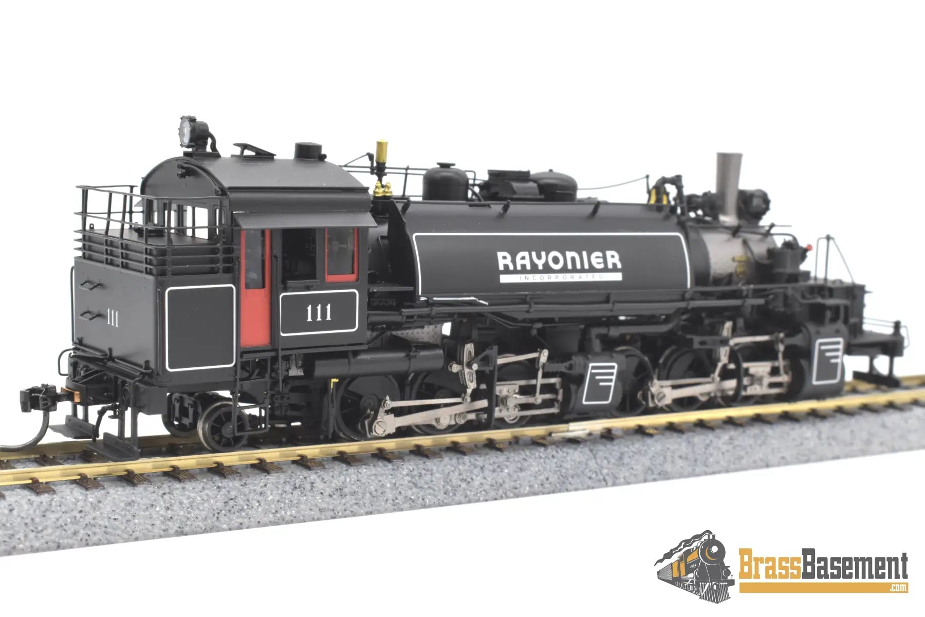 Ho Brass - Div Dp - 4405.111 Rayonier Incorporated 2 - 6 - 6 - 2T #111 W/ Sloped Back Tender F/P