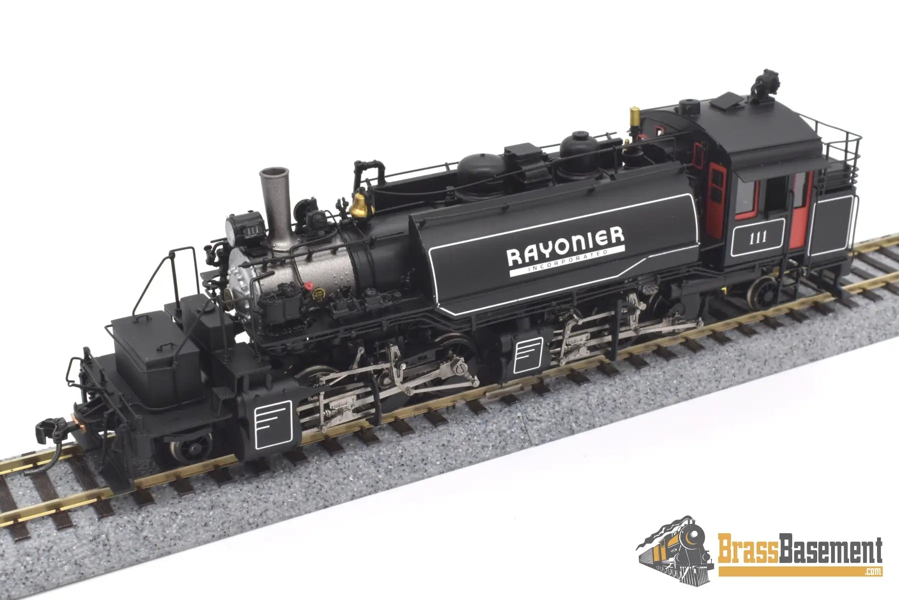 Ho Brass - Div Dp - 4405.111 Rayonier Incorporated 2 - 6 - 6 - 2T #111 W/ Sloped Back Tender F/P