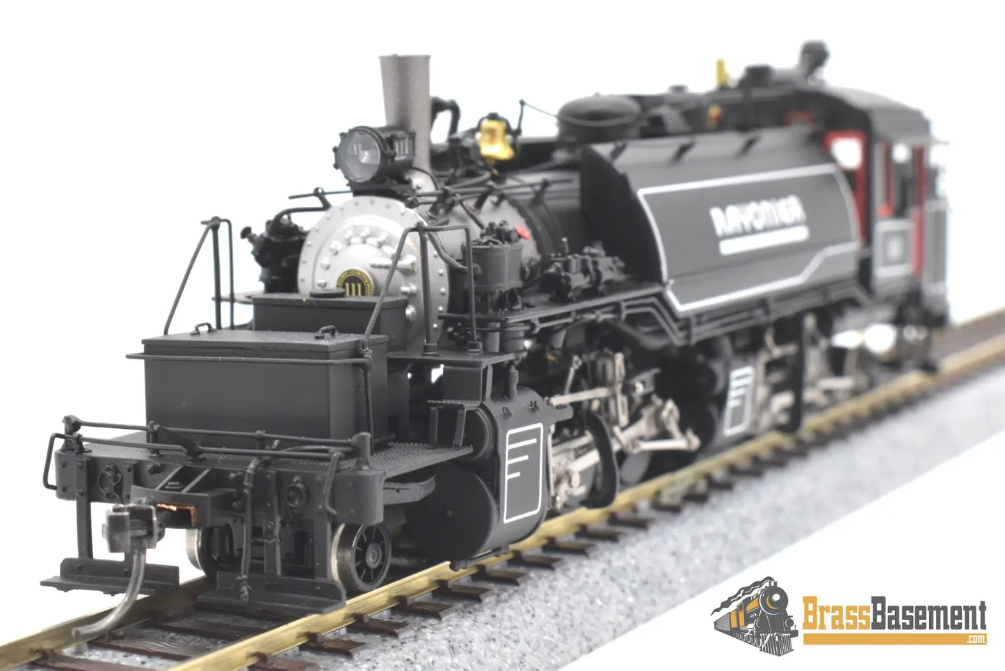 Ho Brass - Div Dp - 4405.111 Rayonier Incorporated 2 - 6 - 6 - 2T #111 W/ Sloped Back Tender F/P