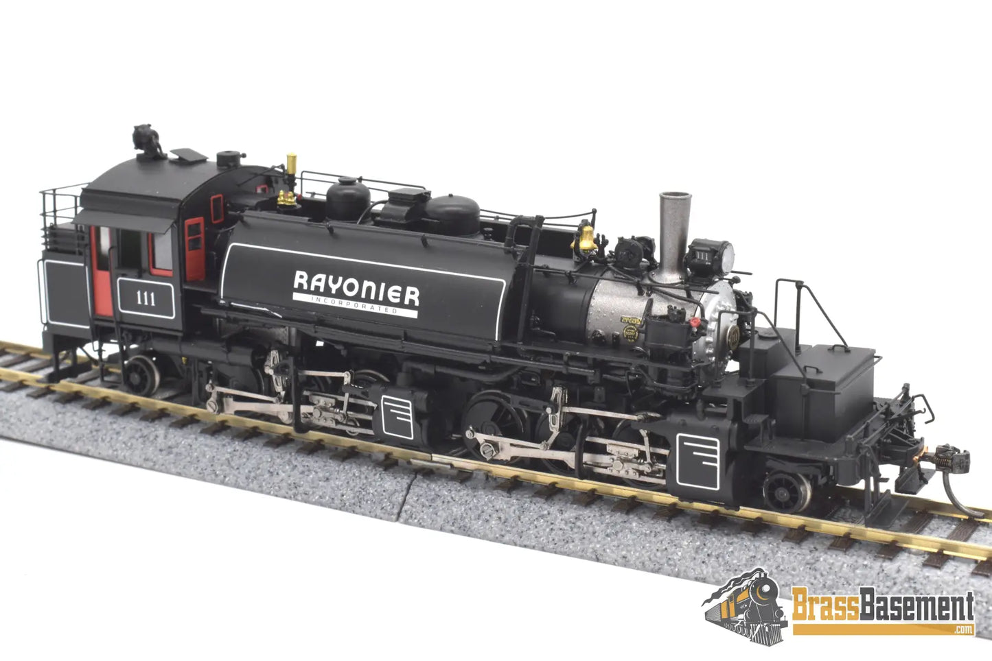 Ho Brass - Div Dp - 4405.111 Rayonier Incorporated 2 - 6 - 6 - 2T #111 W/ Sloped Back Tender F/P