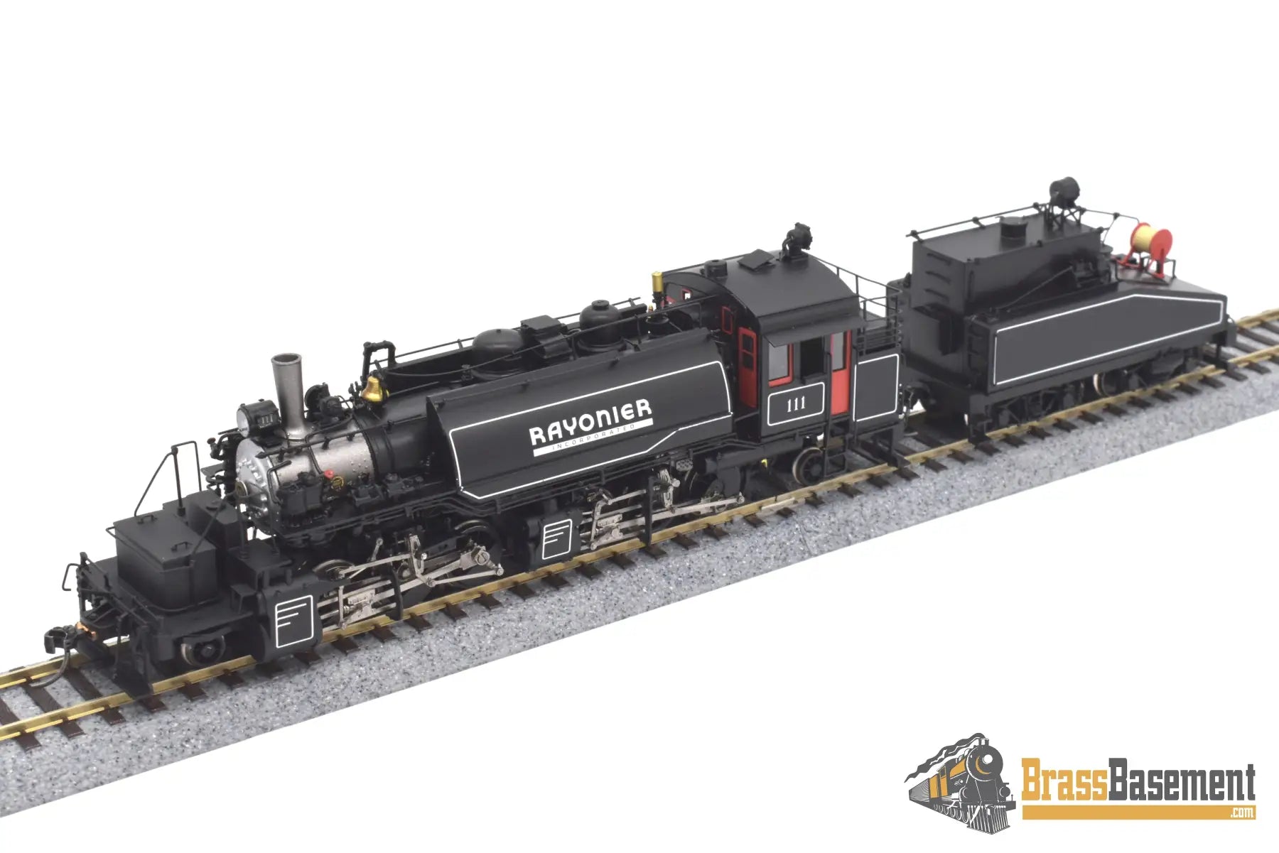 Ho Brass - Div Dp - 4405.111 Rayonier Incorporated 2 - 6 - 6 - 2T #111 W/ Sloped Back Tender F/P