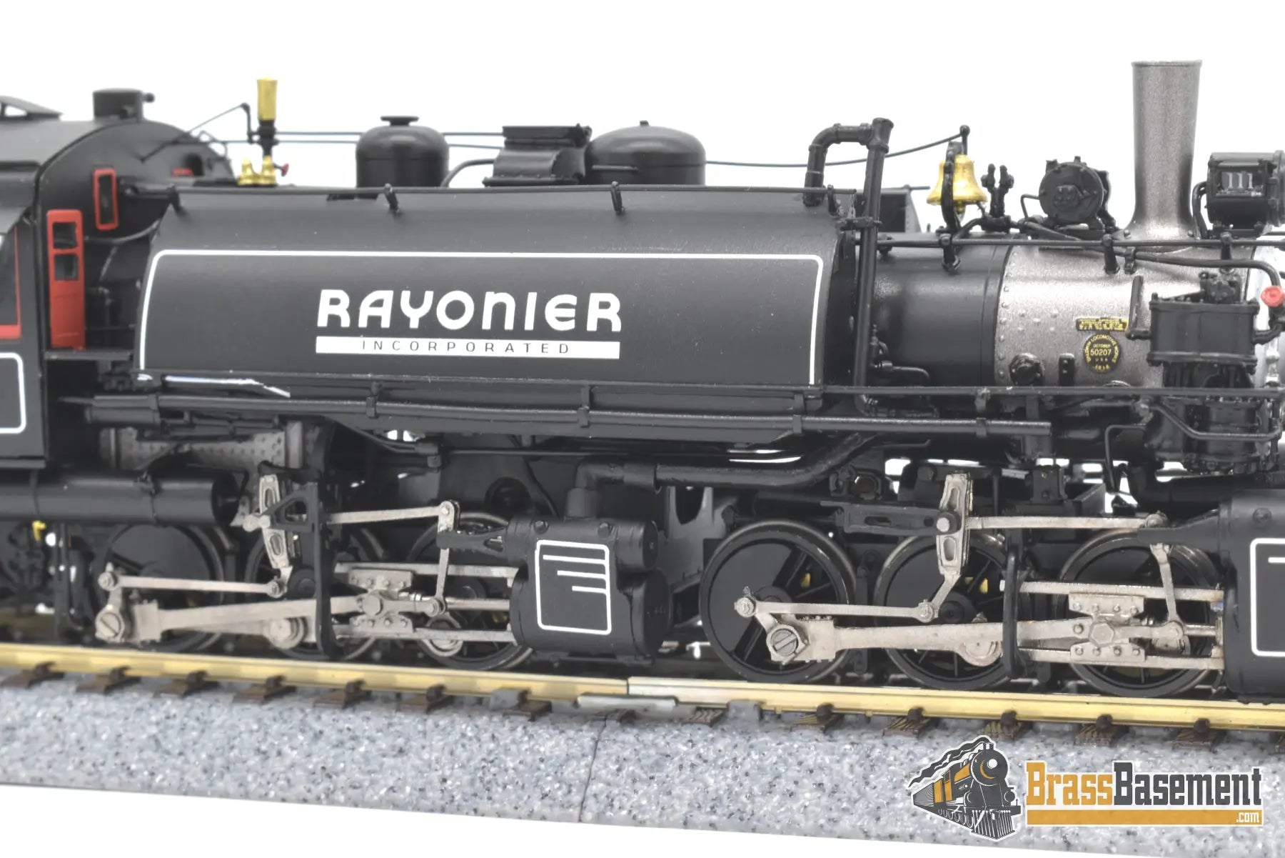 Ho Brass - Div Dp - 4405.111 Rayonier Incorporated 2 - 6 - 6 - 2T #111 W/ Sloped Back Tender F/P