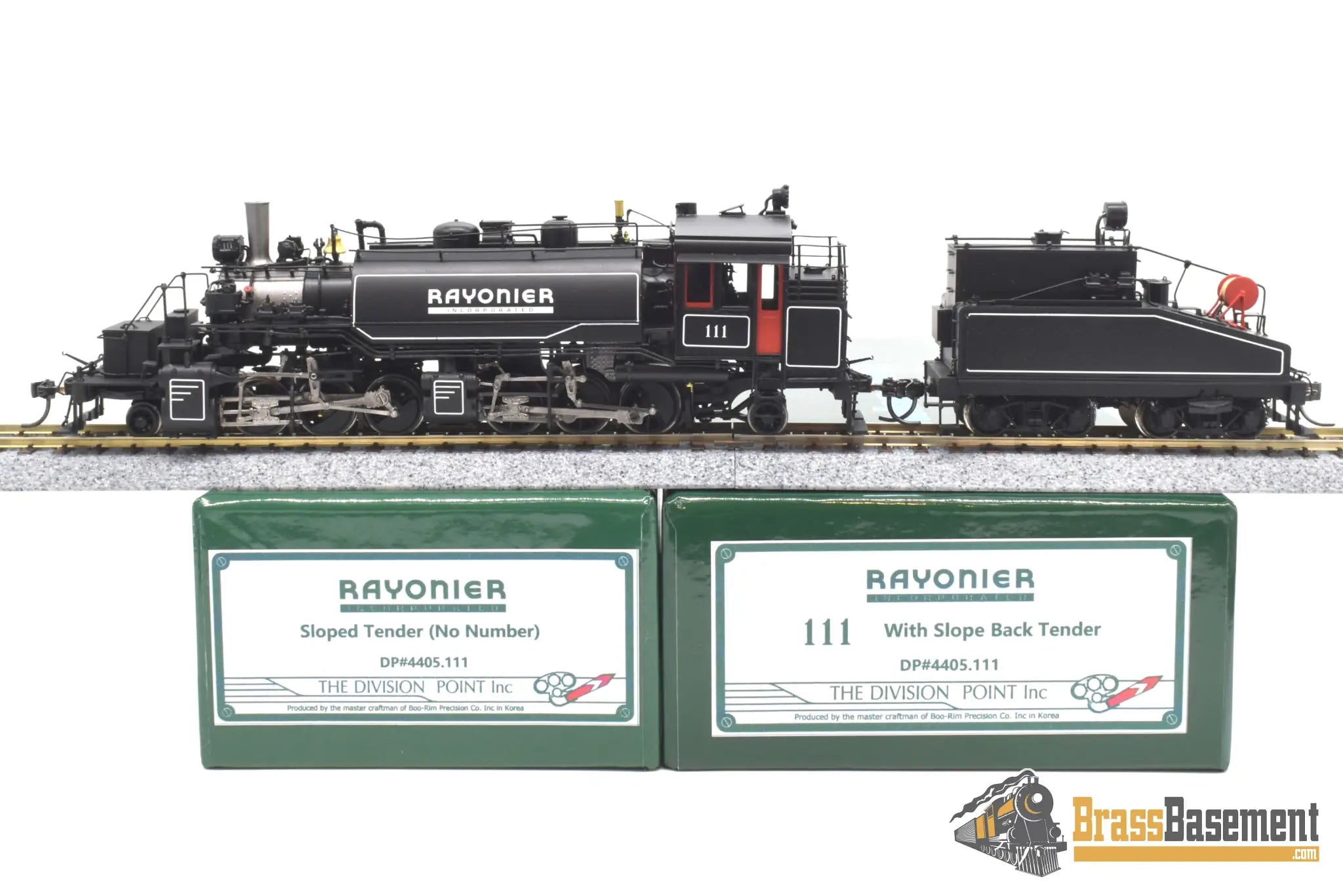 HO Brass - DIV DP-4405.111 Rayonier Incorporated 2-6-6-2T #111 w/ Slop ...