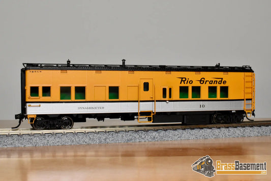 HO Brass DIV DP 5209 Denver & Rio Grande Western DRGW Dynamometer Car #10 2005 Run Rendezvous Passenger