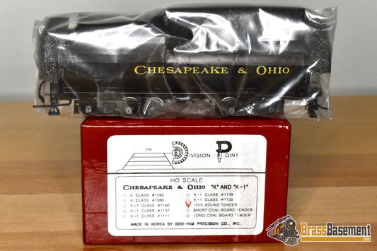 HO Brass DIV DP Chesapeake & Ohio C&O 12VC Tender Only F/P MINT Steam